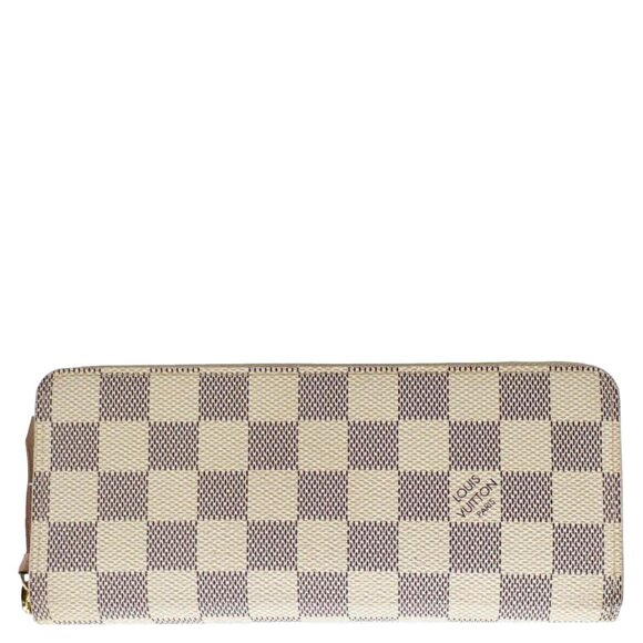 Louis Vuitton  Damier Azur Zippy Wallet Rose Ballerine - Picture 1 of 12